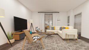 Daakor portfolio. Image of a living room
