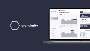 Laptop screen with forecasting metrics - Granularity blog