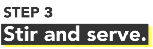 Lemons to lemonade blog - Step 3: Stir and serve